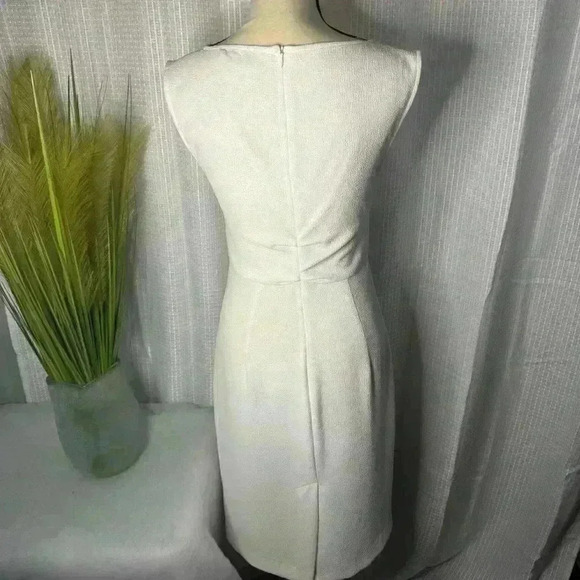 Rachel Comey Gorgeous Sleeveless White Textured Medina Dress Size 4 NWOT - Picture 5 of 15